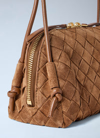 Bottega Veneta Women Concert Suede Pouch