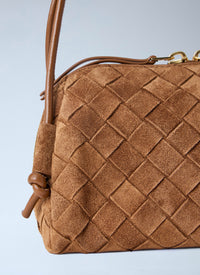 Bottega Veneta Women Concert Suede Pouch