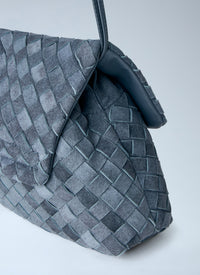 Bottega Veneta Bottega Veneta Women Giorno Suede Shoulder Bag