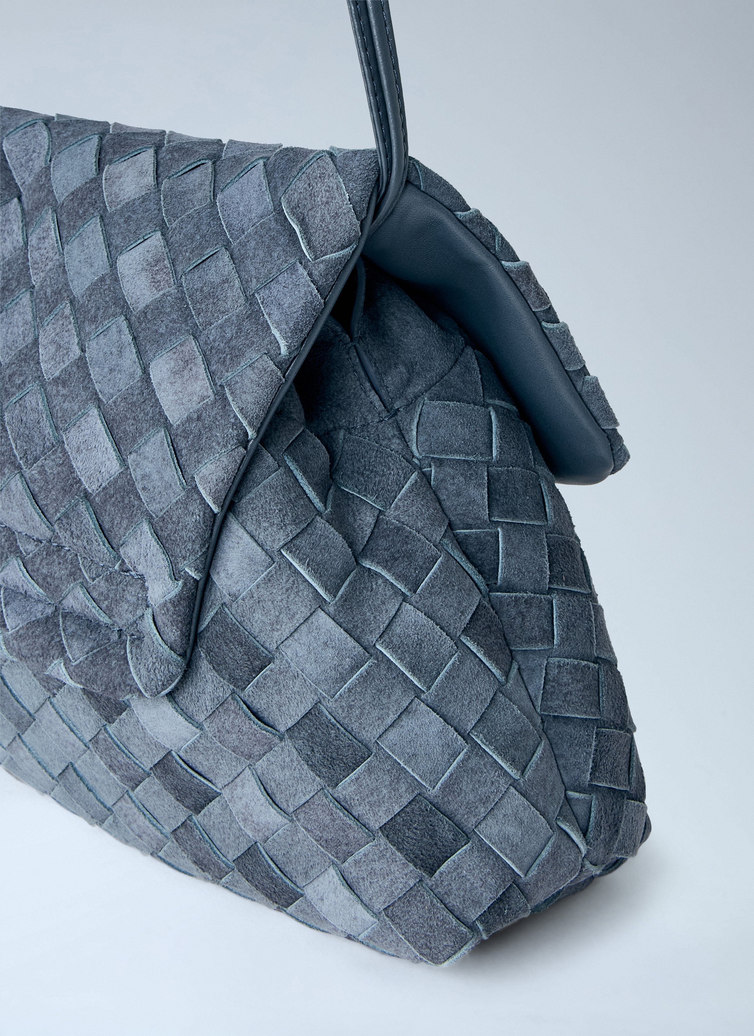 Bottega Veneta Bottega Veneta Women Giorno Suede Shoulder Bag