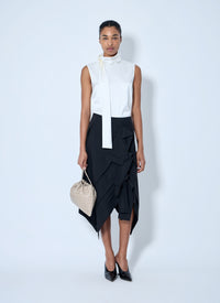 Bottega Veneta Women Sleeveless High-Neck Top