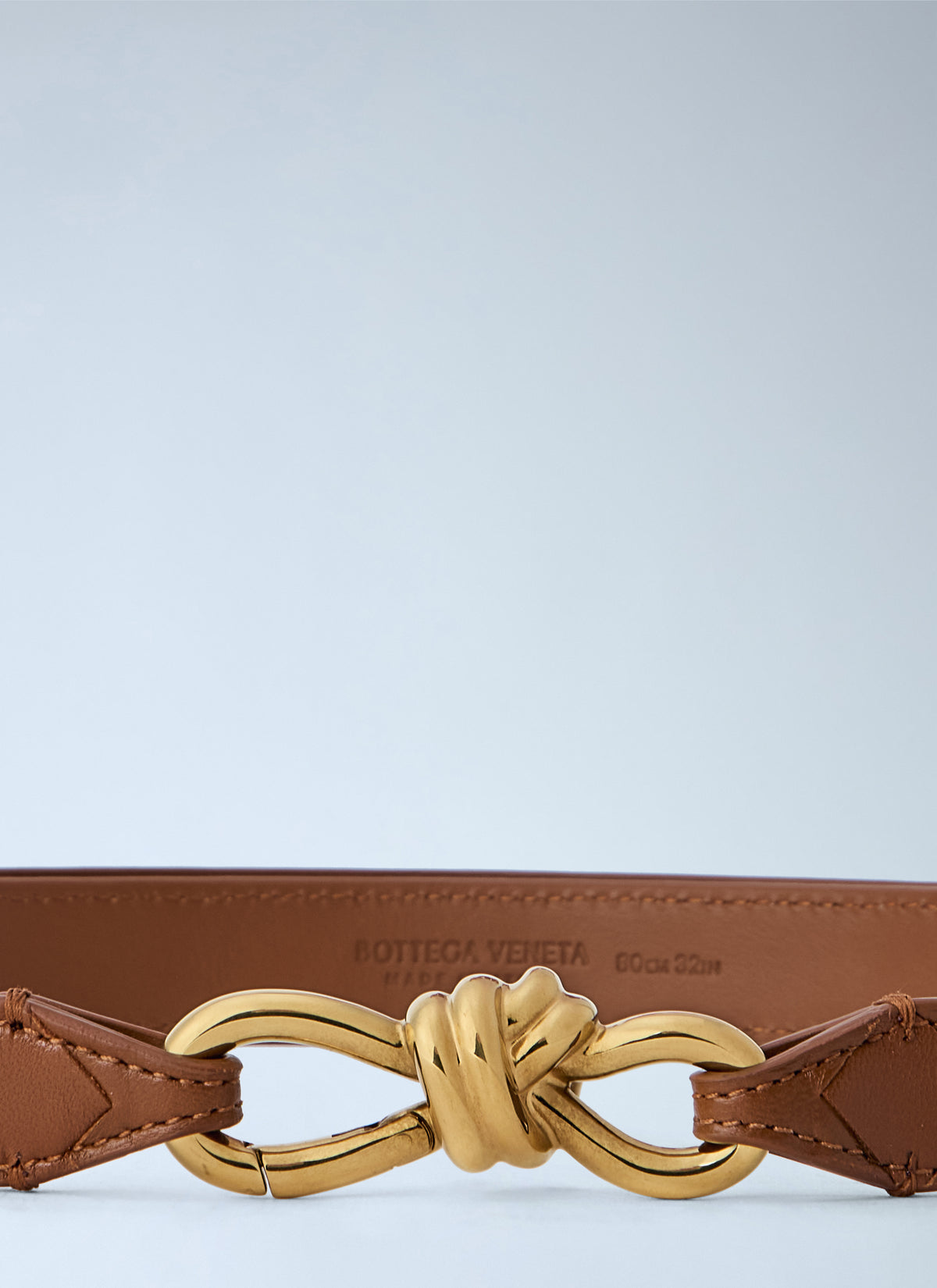 Bottega Veneta Bottega Veneta Women Quilted Leather Belt With Knot Buckle