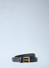 Bottega Veneta Women Solo Leather Belt