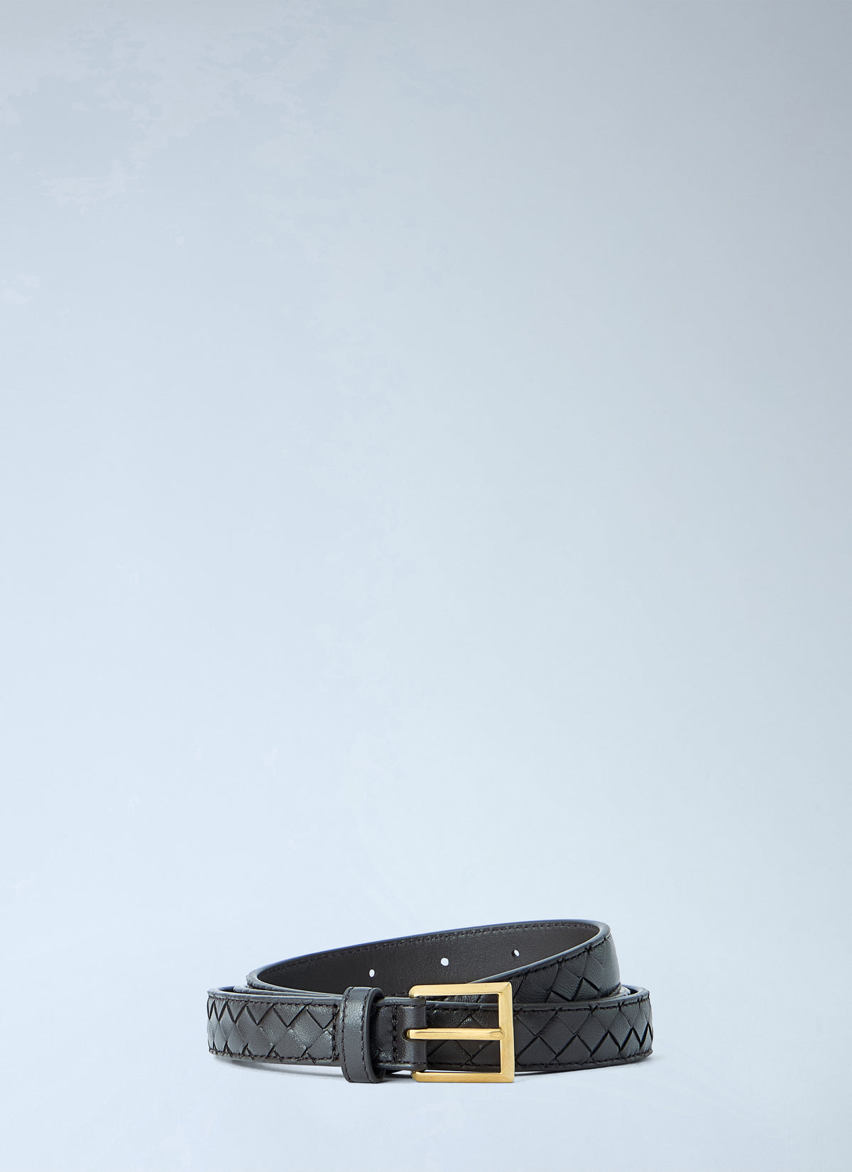 Bottega Veneta Women Solo Leather Belt