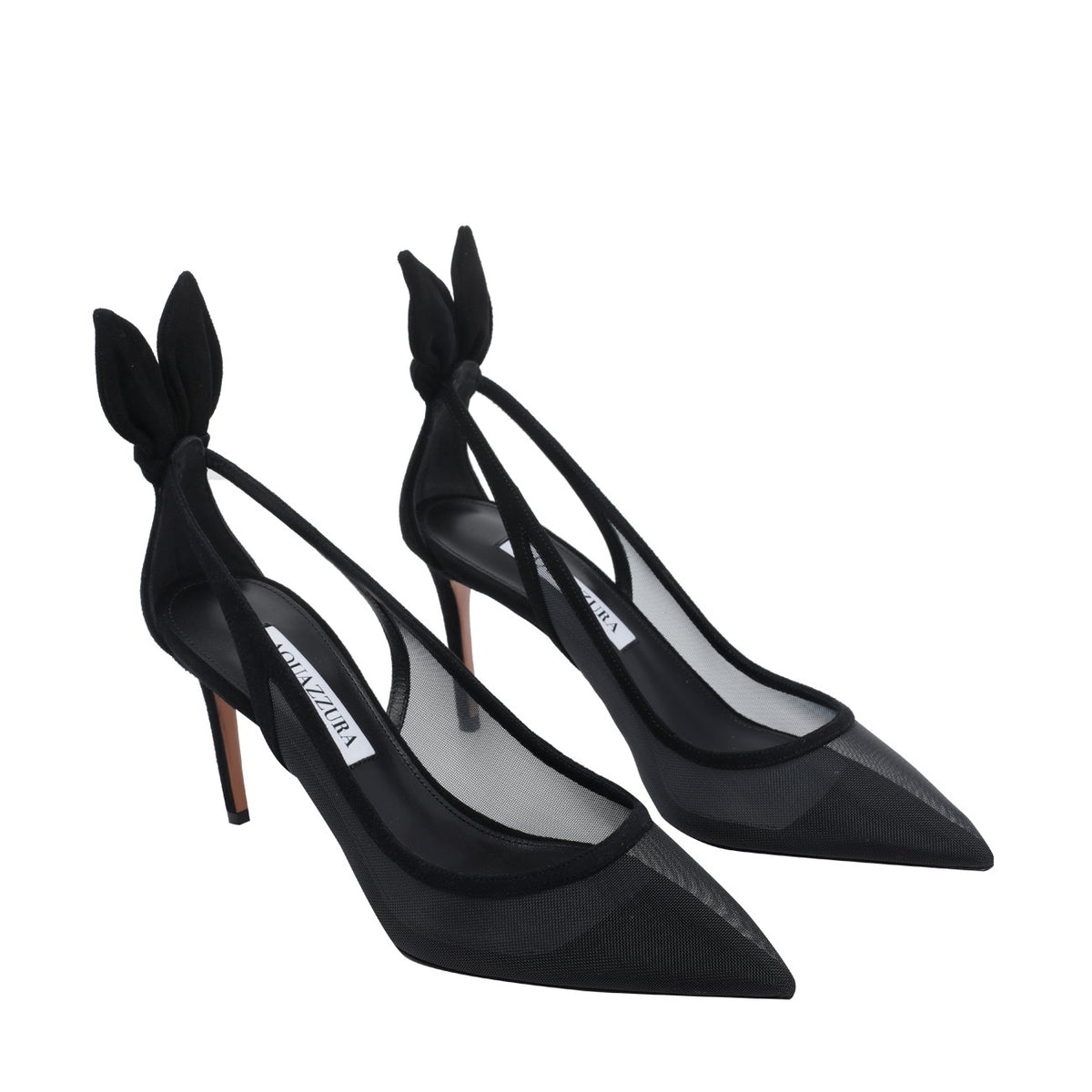 Aquazzura Aquazzura Women Bow Tie Mesh Pump 85