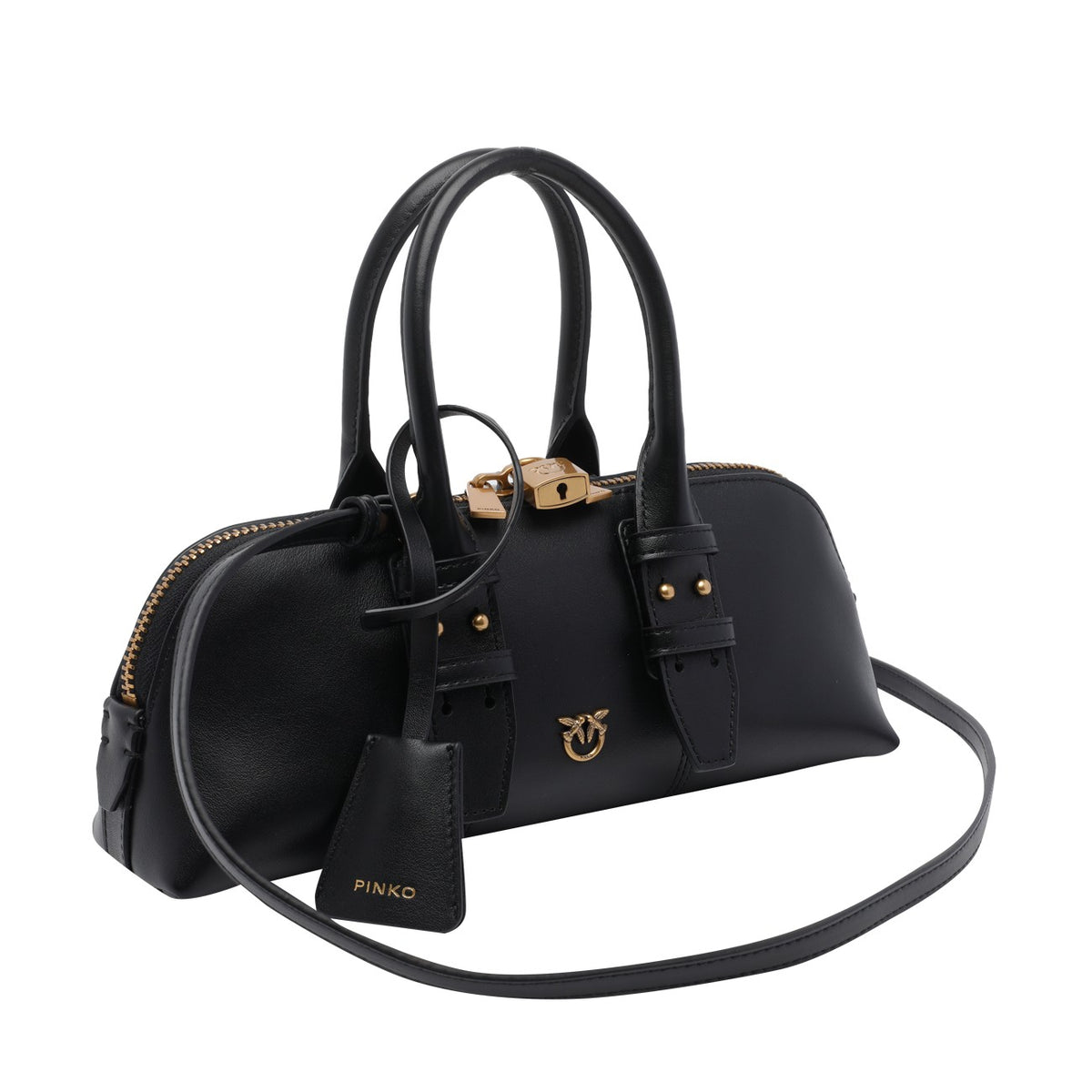 Pinko Women Bowling Baguette Bag