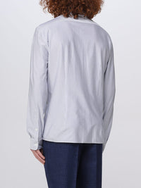 Brunello Cucinelli Cotton Striped Spread-Collar Dress Shirt