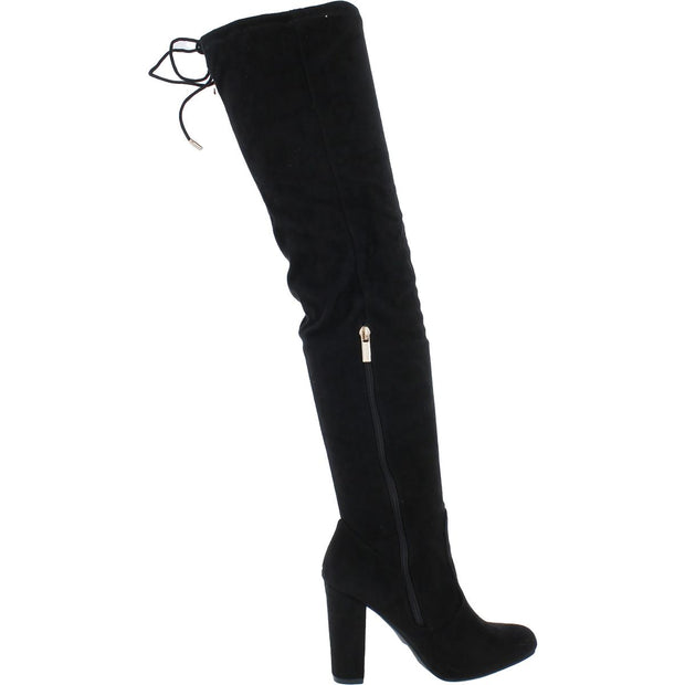 Womens Pull On Tall Over-The-Knee Boots