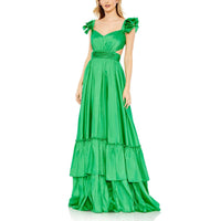 Womens Satin Maxi Evening Dress1