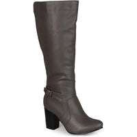 CARVER Womens Faux Leather Knee-High Boots