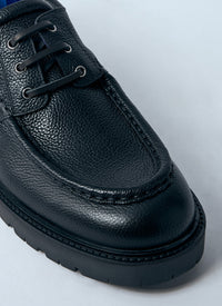 Burberry Men Leather Raft Boat Shoes