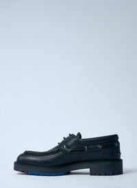 Burberry Men Leather Raft Boat Shoes