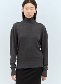 Burberry Burberry Women Wool High Neck Sweater