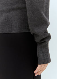 Burberry Burberry Women Wool High Neck Sweater