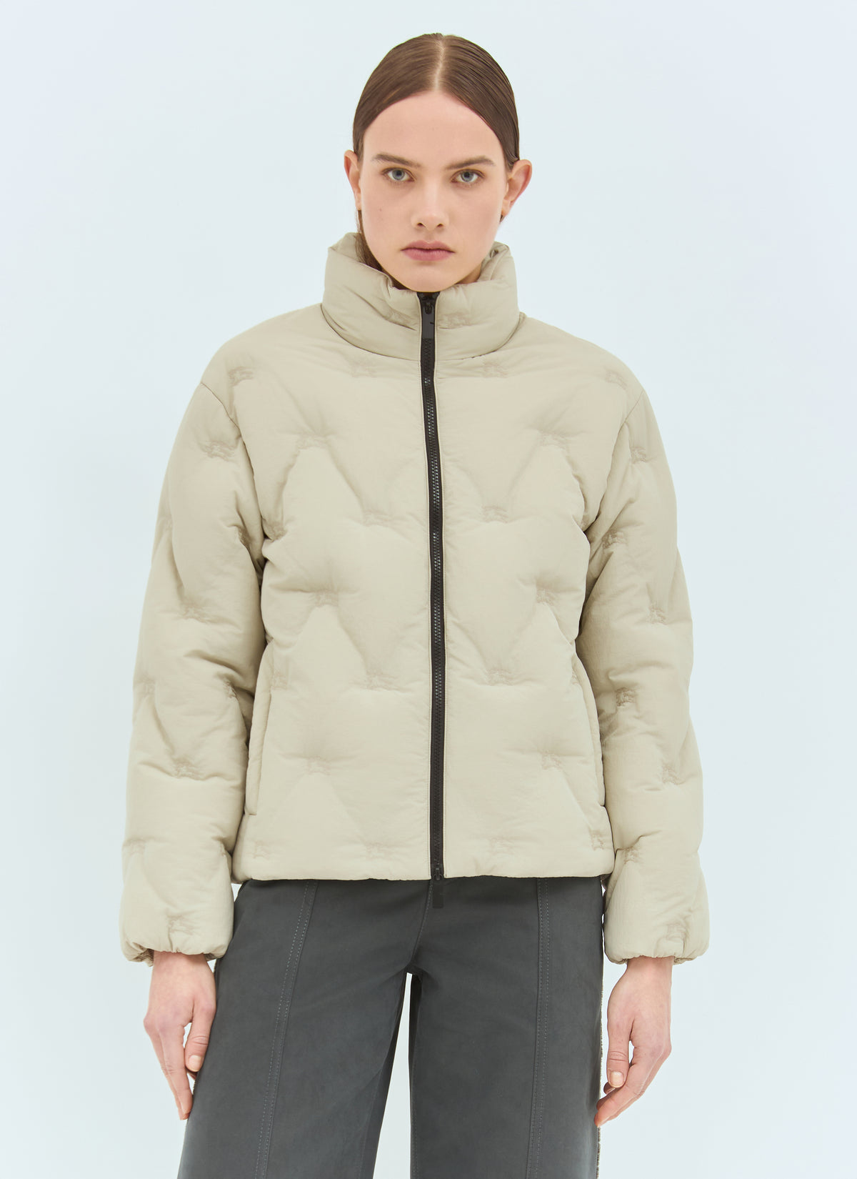 Burberry Burberry Women Ekd Nylon Down Jacket
