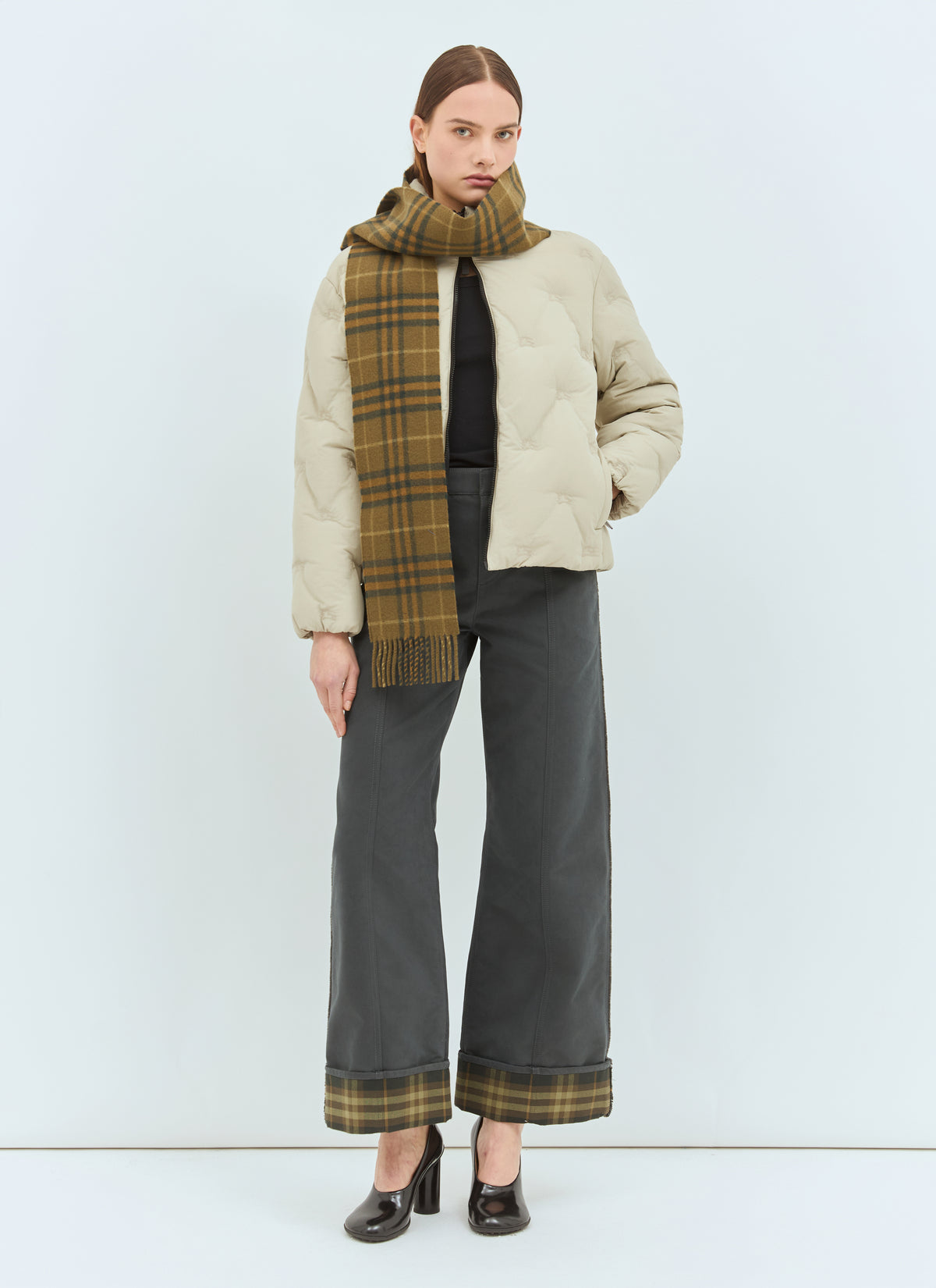 Burberry Burberry Women Ekd Nylon Down Jacket