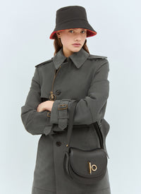 Burberry Women Reversible Check Fleece Bucket Hat