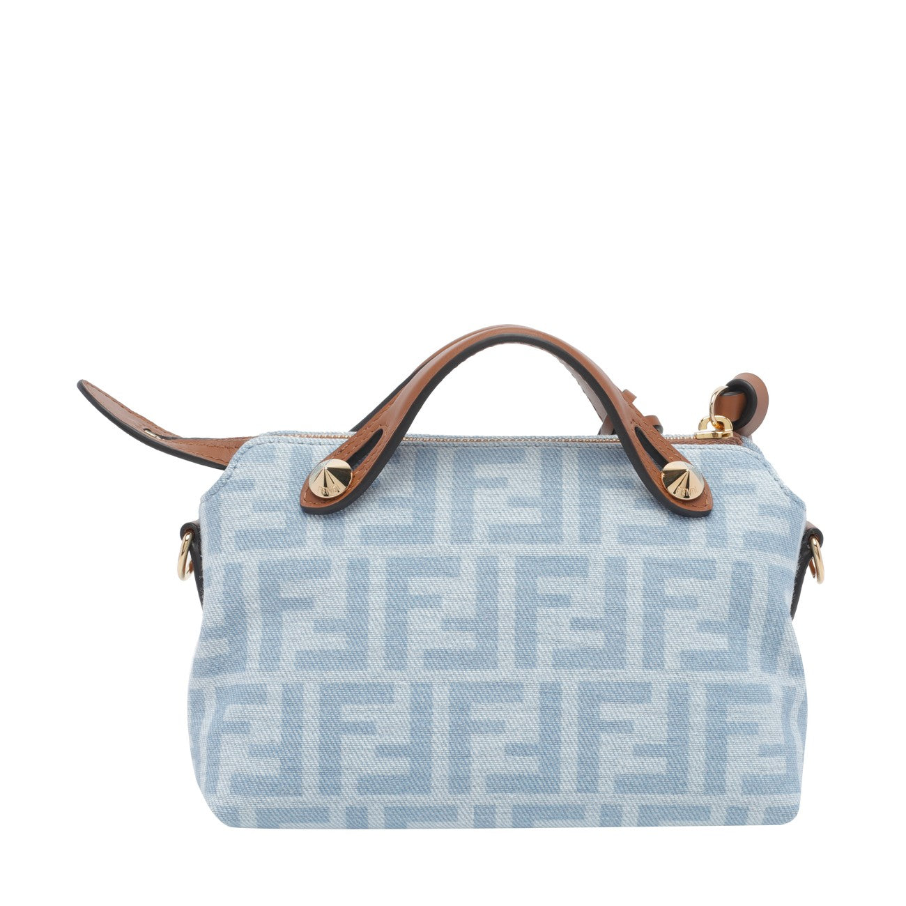 Fendi Fendi Women By The Way Soft Mini Denim Crossbody Bag