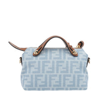 Fendi Fendi Women By The Way Soft Mini Denim Crossbody Bag