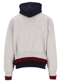 Balenciaga Men Layered Hoodie