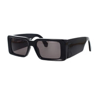 Off-White Sunglasses Rectangle Full Rim, White Frame and Dark Grey Lens OERI097MILANO0107