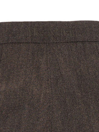 Max Mara Women Denim-Effect Wool Trousers
