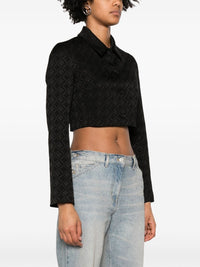 Marine Serre Women "Moon Diamond" Jacquard Jacket