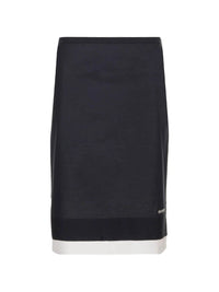 Miu Miu Women Knitted Knee-Length Skirt