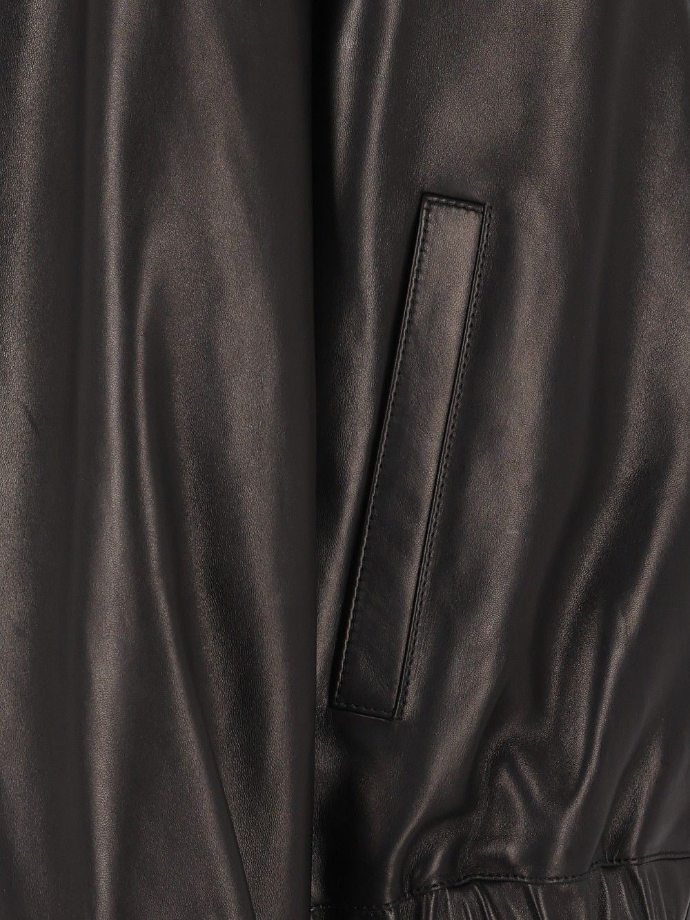 Saint Laurent Men Cassandre Lambskin Jacket
