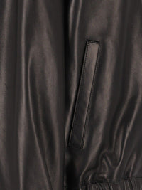 Saint Laurent Men Cassandre Lambskin Jacket