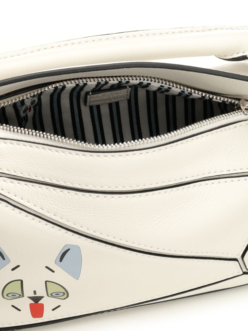 Loewe Women Mini "Puzzle Futurist Cat" Bag