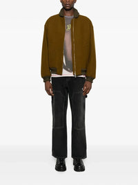 Off White Men `Gothic Ow` Flare Carpenter Jeans