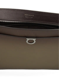 Ferragamo Ferragamo Men Gancini Pouch