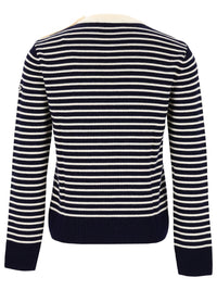 Ami Ami Women Striped Wool Sweater