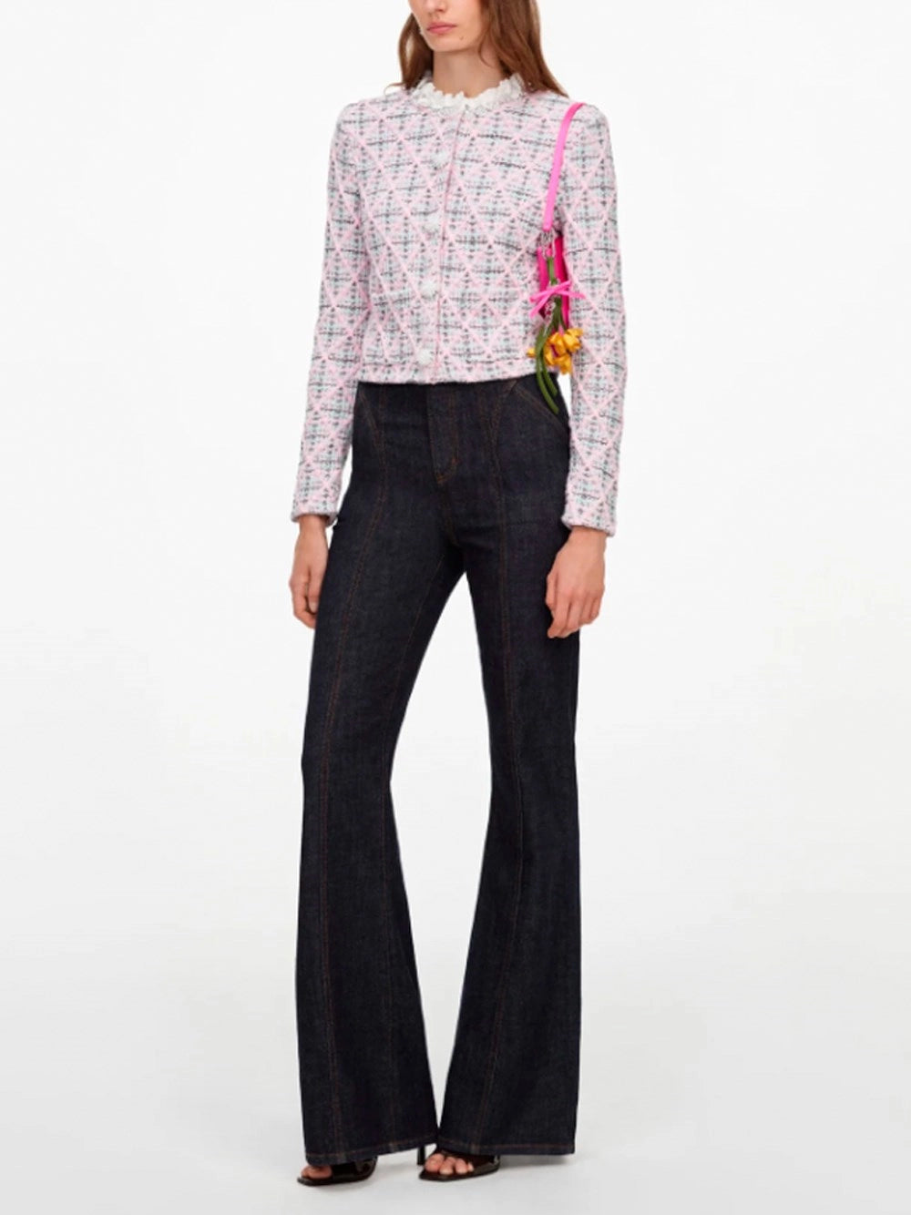 Self-portrait Self-Portrait Women High Waisted Denim Jeans