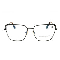 Victoria Beckham Eyeglasses Cat Eye Full Rim, Black Frame and Clear Demo Lenses Lens VB2126001