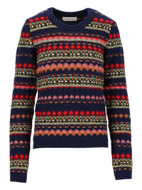 Dries Van Noten Women Jacquard Wool Sweater