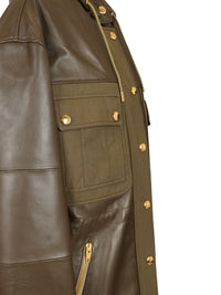 Celine Women Lambskin Parka