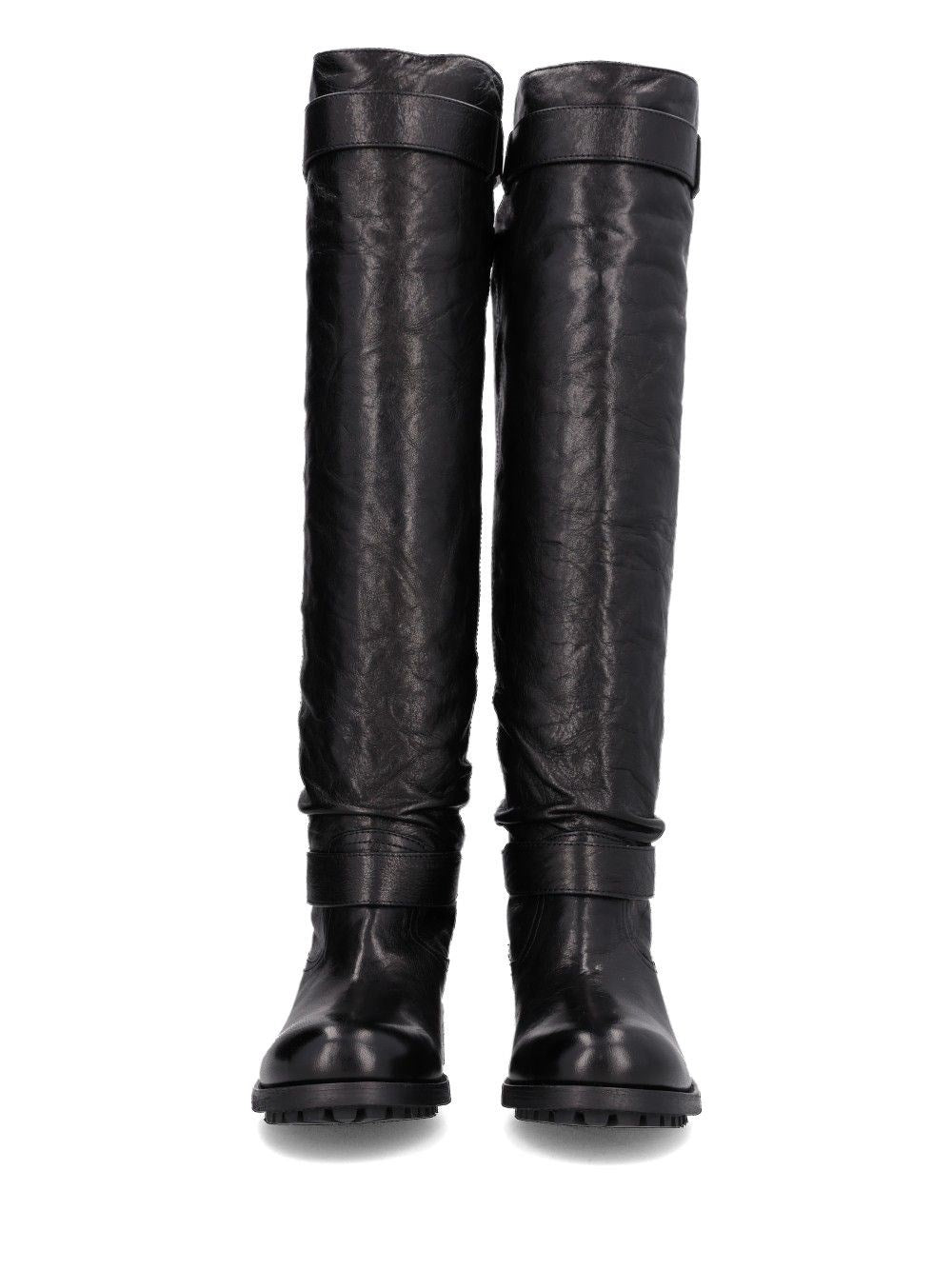 Jimmy Choo Women Biker Knee Boot