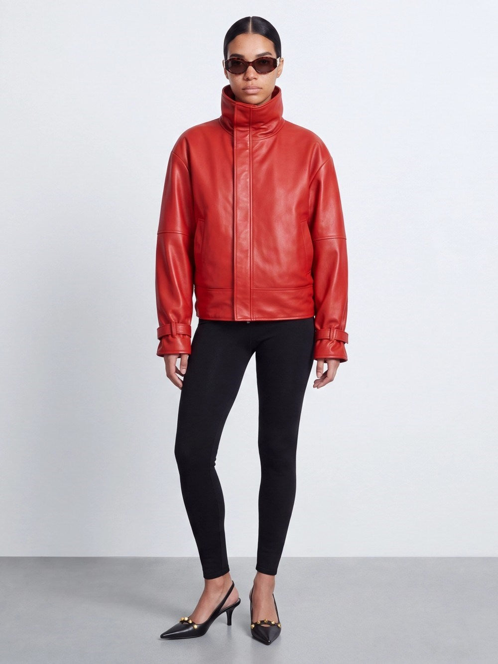 Balenciaga Women "Athletic" Knit Leggings