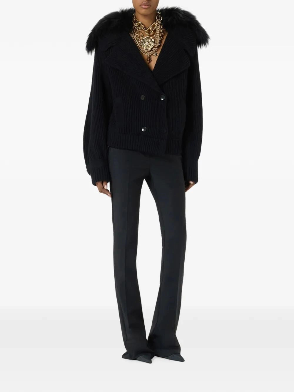 Blumarine Women Slim Fit Flared Pants