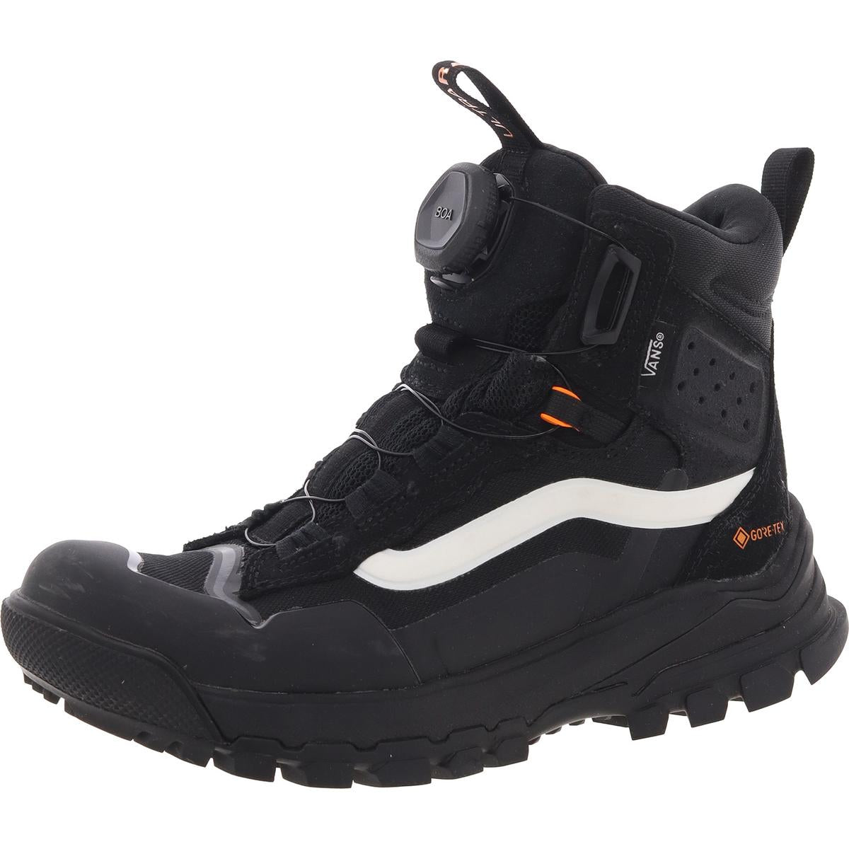Mens Laceless Hiking Boots