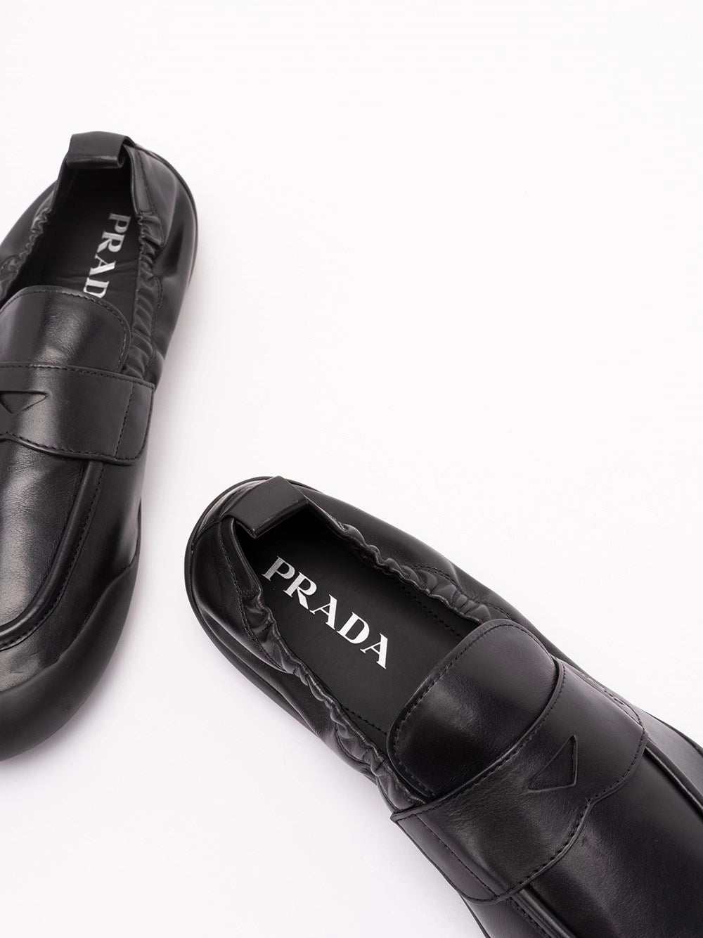 Prada Prada Men Speedrock Leather Loafers