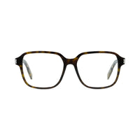 Dior Eyeglasses Square Full Rim, Dark Havana Frame and Clear Demo Lenses Lens NEODIOROS2I2000