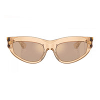 Burberry Sunglasses Cat Eye Full Rim, Green Frame and Dark Grey Lens BE4425U411887