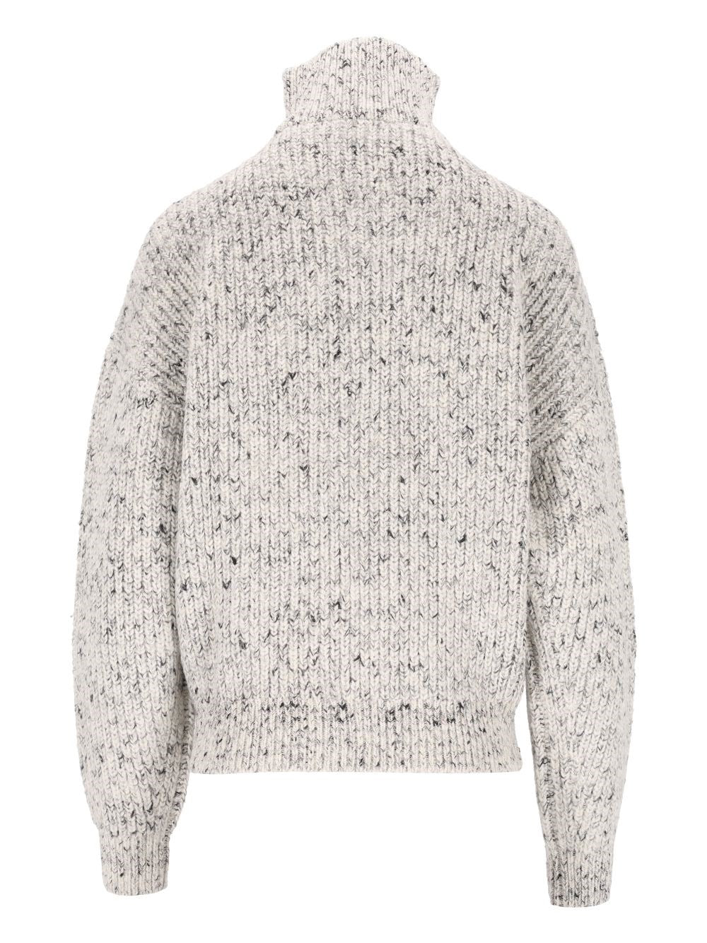 Marant Etoile Women Anita Alpaca-Blend Zip-Neck Sweater