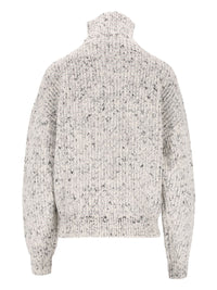Marant Etoile Women Anita Alpaca-Blend Zip-Neck Sweater