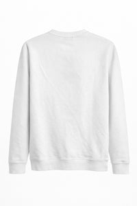 Cavalli Class White Signature Logo Screen Printed Womens Sweatshirt-M