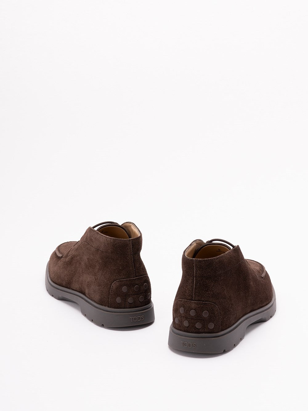 Tod's Tod's Men Ankle Boots In Suede Leather