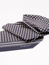 Saint laurent Saint Laurent Men Lavalliere Scarf In Silk Twill